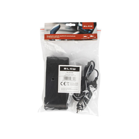 96-876- Tändaruttagsgrenuttagare 1xkontakt/3xuttag+usb cs-33 kabel