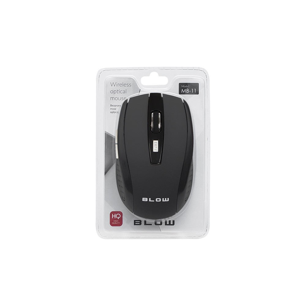 84-005- Mysz optyczna bezprzewodowa blow mb-11 czarna