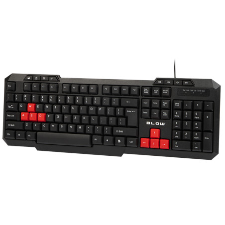 84-203- Tangentbord blow kp-105 usb svart