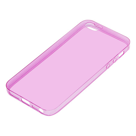 79-410- iPhone 5-fodral rosa 'u'