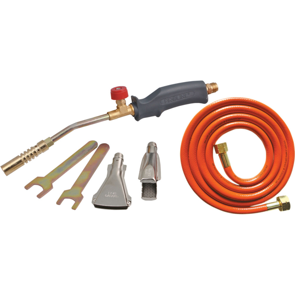 60041 Lödkolvbrännare med gasmunstycke 17, 22, 40 mm, 2 kW, Proline 60041 Lödkolvbrännare med gasmunstycke 17, 22, 40 mm, 2 kW, Proline