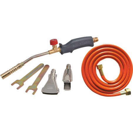 60041 Lödkolvbrännare med gasmunstycke 17, 22, 40 mm, 2 kW, Proline