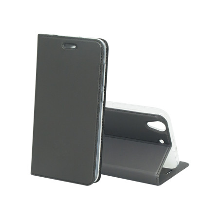 79-511- Fodral Huawei Y6 II/5A svart 'L'