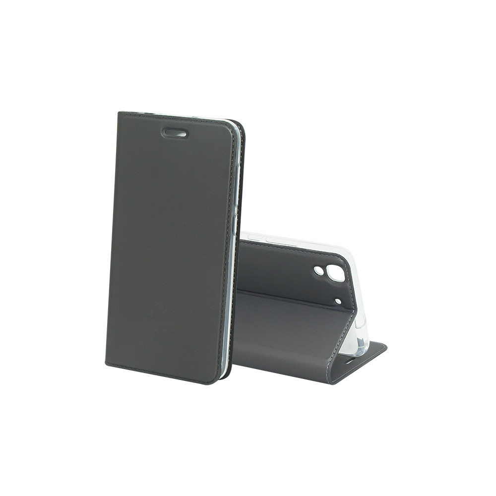 79-512- Fodral till Huawei Y6/Honor 4A svart 'L' 79-512- Fodral till Huawei Y6/Honor 4A svart 'L'
