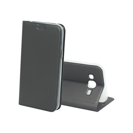 79-539- Fodral Samsung Galaxy Grand grafitgrå 'L'