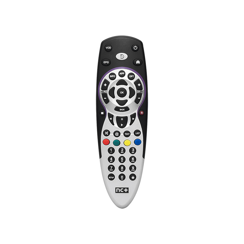 3689- Piloten till tv:n 'nc+' är stor och original.