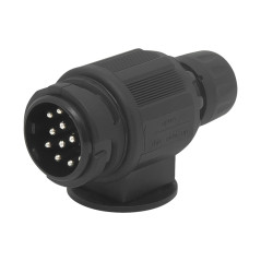 4624 - Plastplugg för 13-stifts släpvagnskontakt