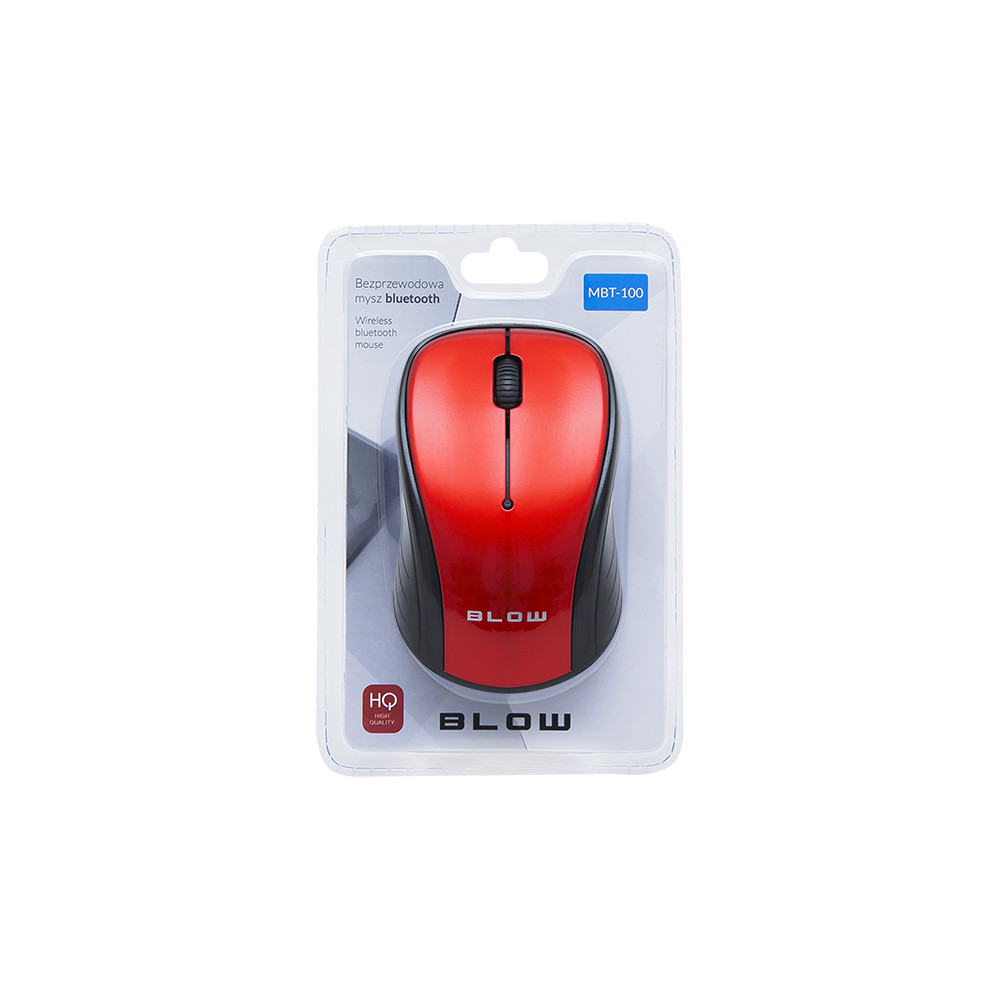 84-023- Bluetooth-mus MBT-100 röd