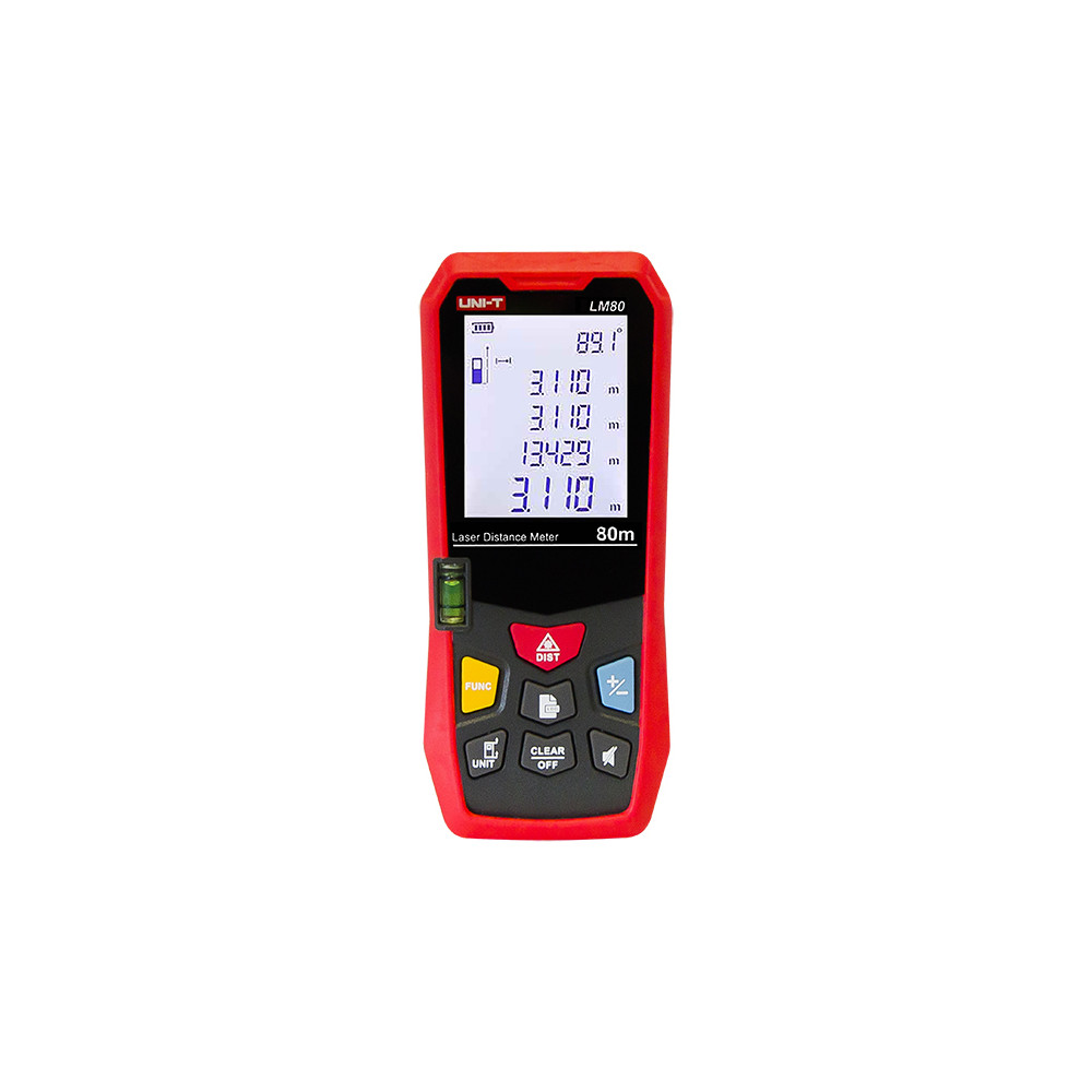 4597 - Mätinstrument lm80 80m laseravståndsmätare uni-t 4597 - Mätinstrument lm80 80m laseravståndsmätare uni-t
