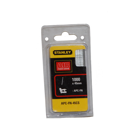APCFN64 Galvaniserade stiftspikar 64 mm, 1000 stycken, Stanley
