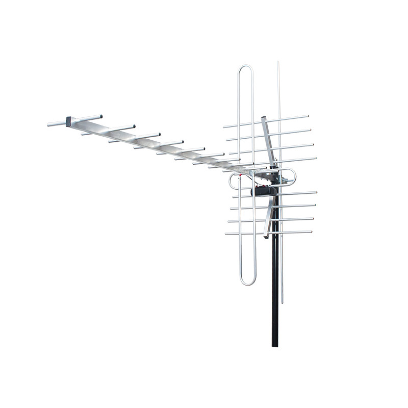 3696- DVB-T-antenn atd38s, blå, mux8, horisontell/vertikal combo, universal