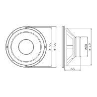 30-551- Głośnik blow b-165      8ohm