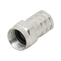 2371- F-kontakt 'f' för RG6-kabel med tätning CU F-M06