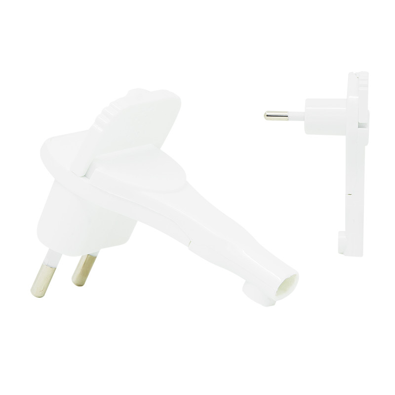 2293- Vinkelkontakt wt-11p vit platt