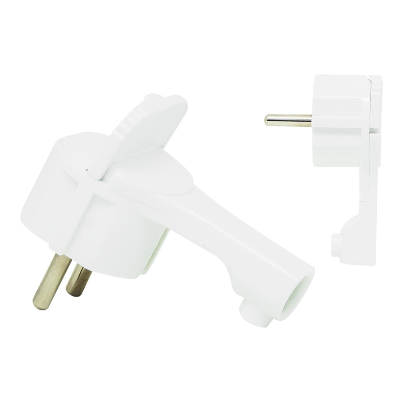 2294- Vinkelkontakt wt-16up vit platt