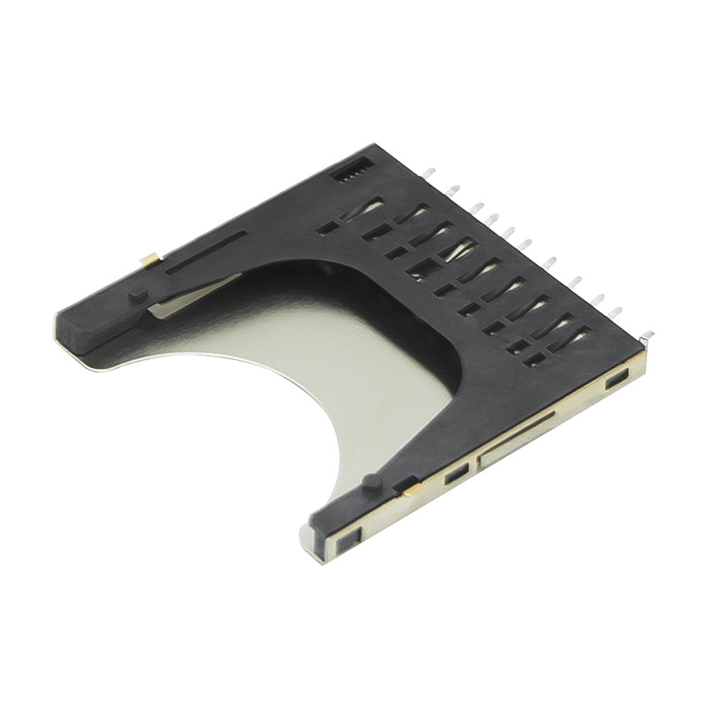 2299 - Monteringssats för SD-kortplats på svart platta