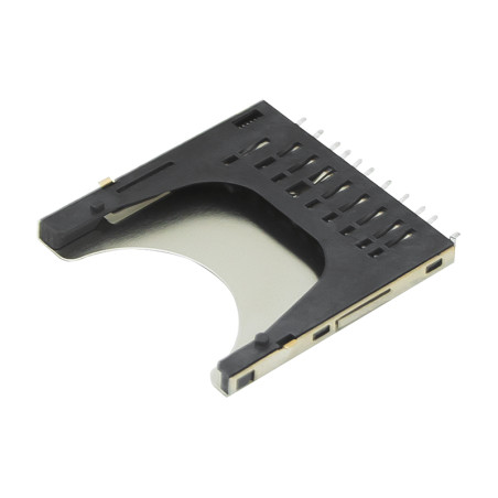 2299 - Monteringssats för SD-kortplats på svart platta
