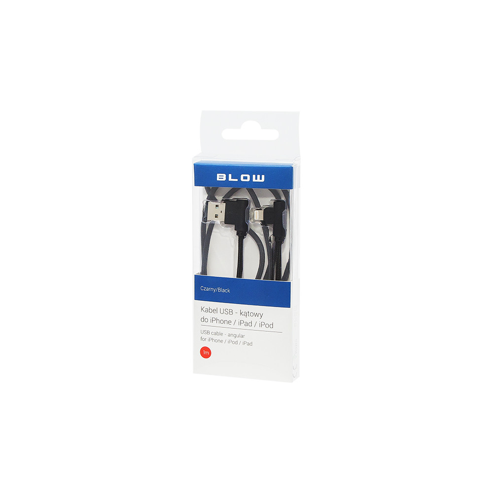 66-119- Przyłącze usb a -iphone 1,0m kątowe blister 66-119- Przyłącze usb a -iphone 1,0m kątowe blister