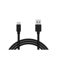 66-121- Przyłącze usb 3.0 a - usb-c 0,5m czarne blister