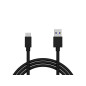 66-121- USB 3.0 till USB-C anslutning 0,5m svart blister