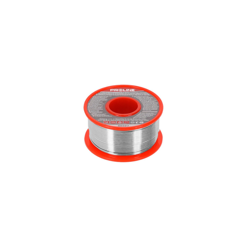 60327 Lödtenn till lödning 1,0 mm spole 100 g 60327 Lödtenn till lödning 1,0 mm spole 100 g