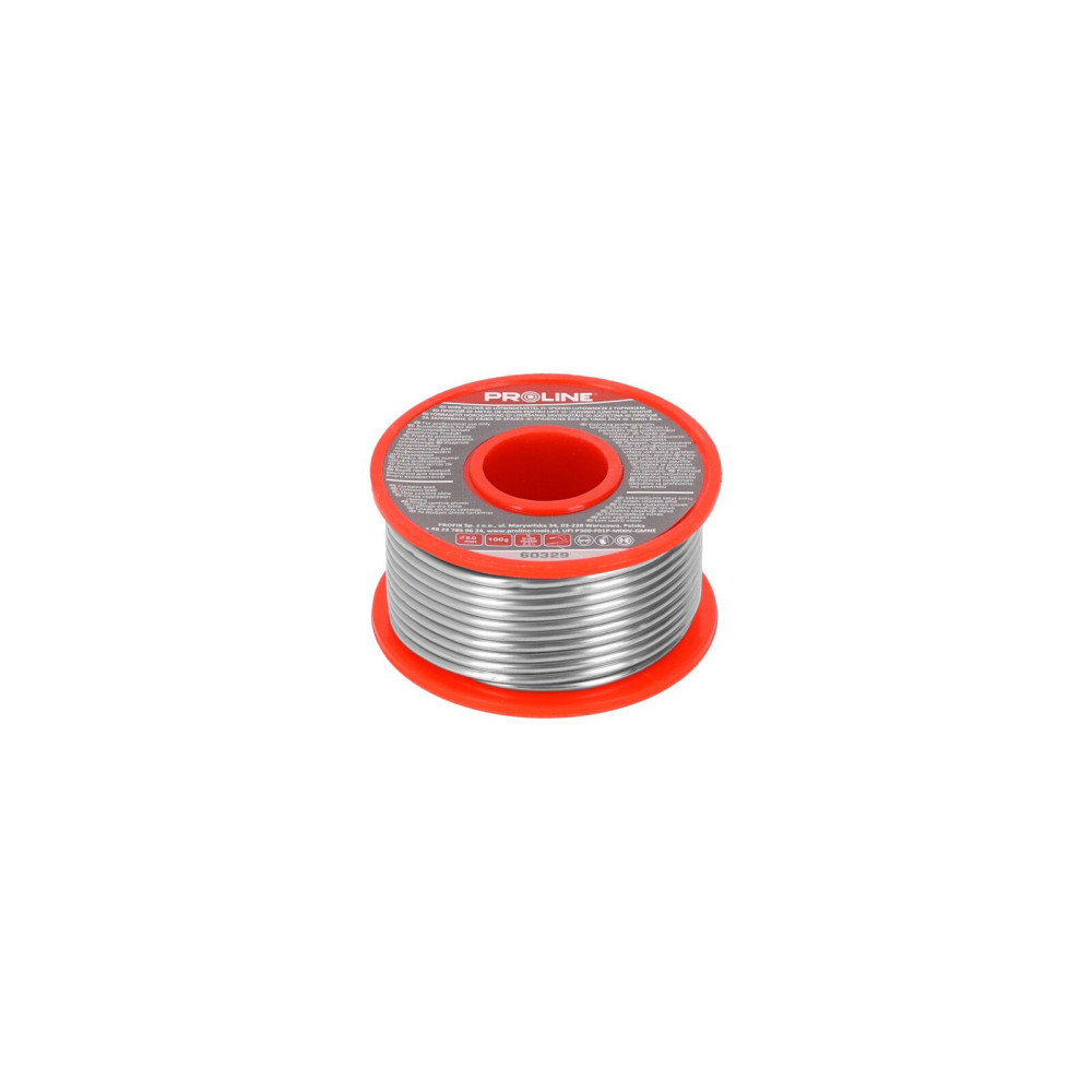 60329 Spoiwo lutownicze do lutowania 2.0mm szpula 100g 60329 Spoiwo lutownicze do lutowania 2.0mm szpula 100g