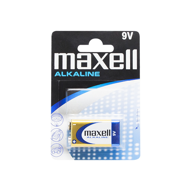 2352 - Alkaliskt batteri 9v 6lr61 maxell