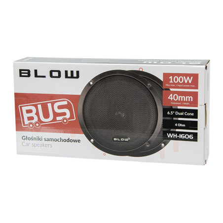 30-807- Högtalare blow wh-1606 6,5' komplett buss