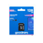 66-279- MicroSDXC-kort 128 GB + SD-adapter cl10 goodram uhs-i