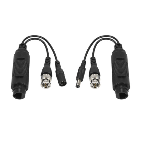 77-929- Adapterkit BNC+DC till RJ45 2 st