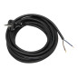 3075- Anslutning s-8 5,0m 2x1,5 till elektriska verktyg gummi