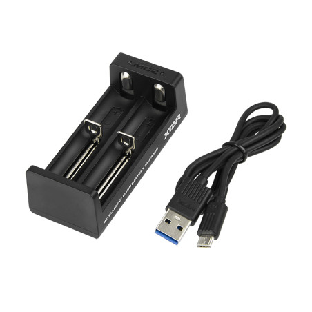 75-449- Batteriladdare xtar mc2 för 18650-batteri