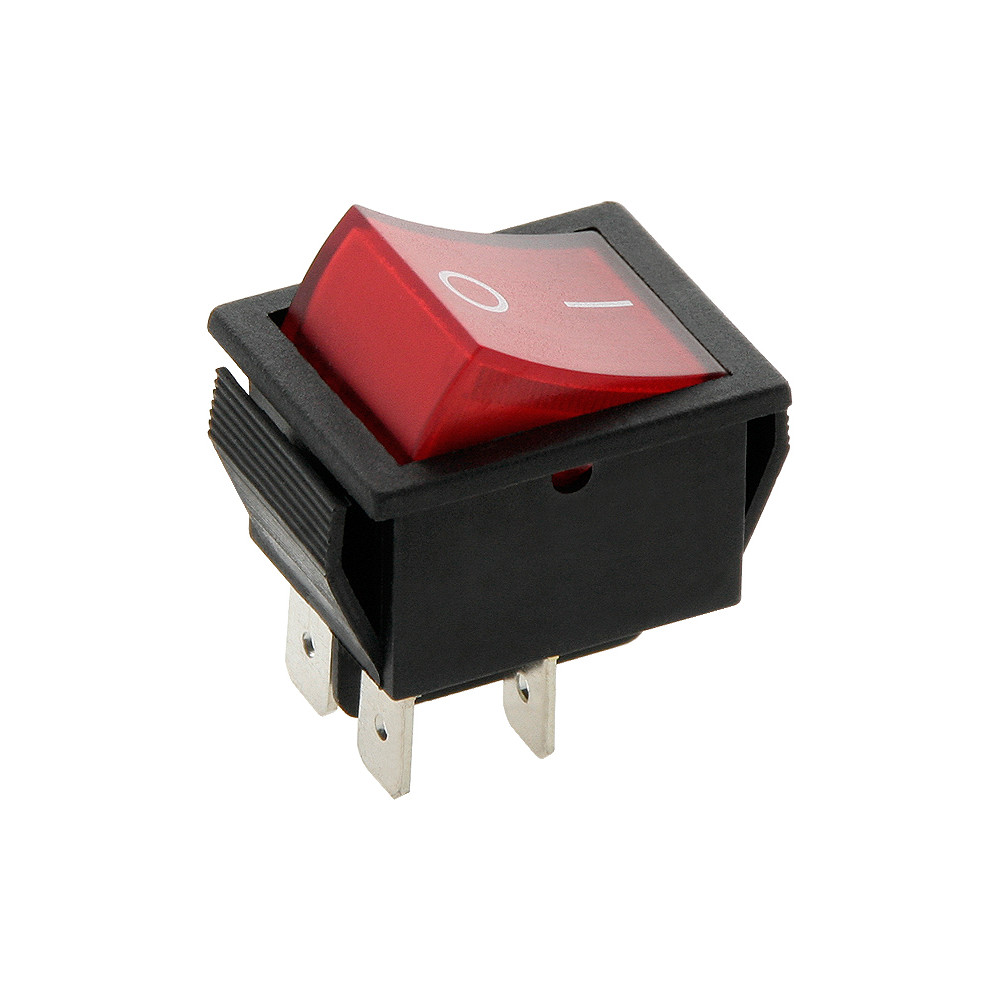 3078- Przełącznik mk621 czerwony 230v podświetlany 3078- Przełącznik mk621 czerwony 230v podświetlany