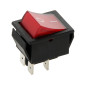 3078 - Strömbrytare mk621 röd 230v belyst