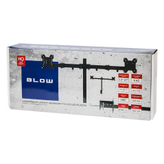 76-871- TV LCD-fäste HQ 13'-32' för dubbel skrivbordsmontering