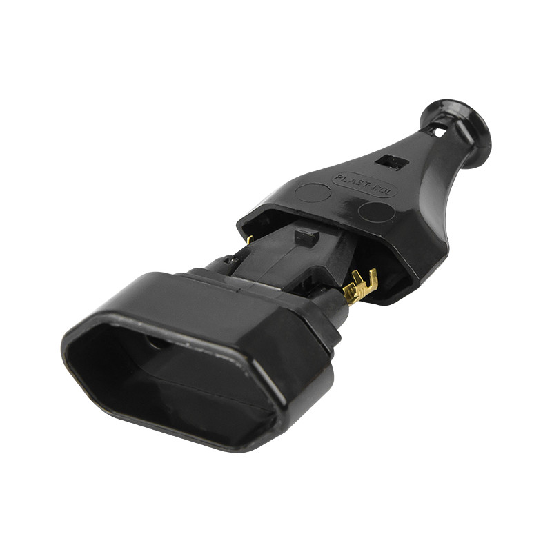 3088- Platta svart eluttag gn-11