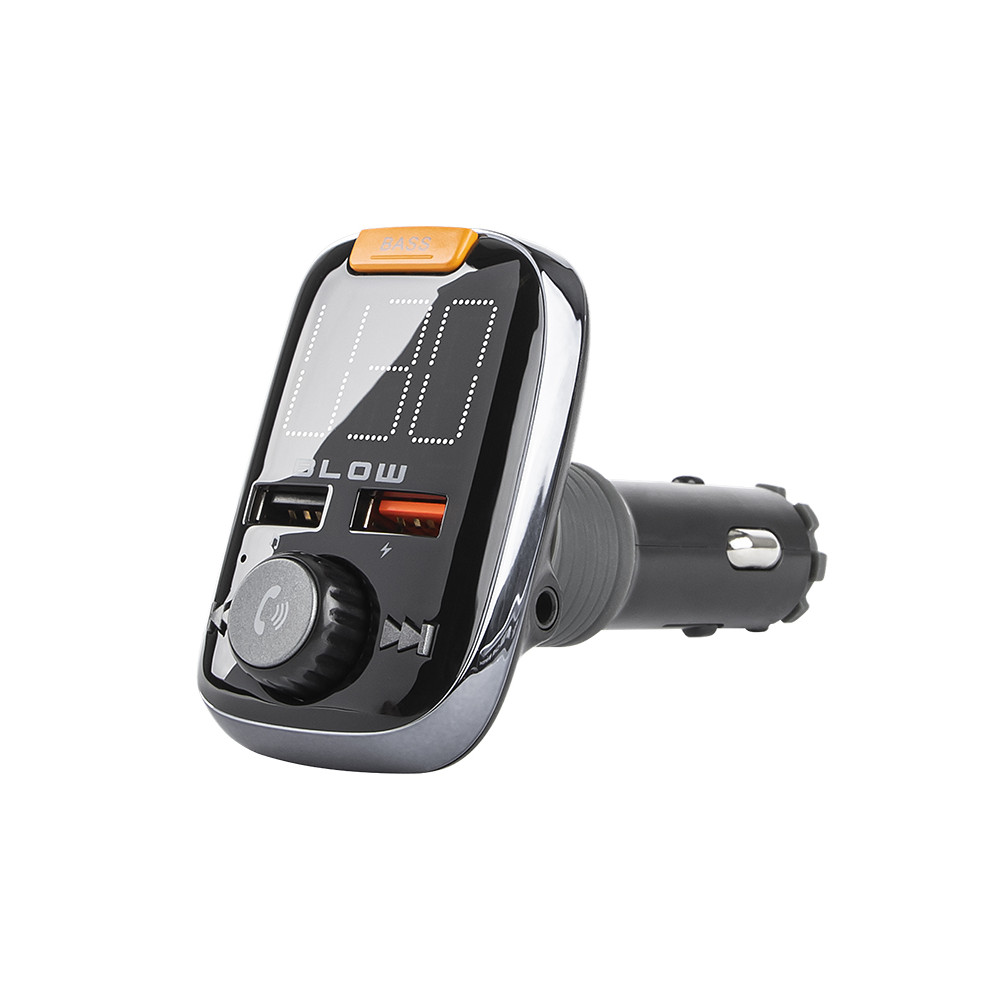 74-154- Transmiter fm blow bt zestaw głośnomówiący + bass + qc3.0