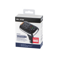 74-154- FM-sändare med Bluetooth-högtalarsats + bas + qc3.0