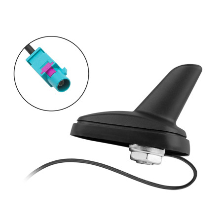 22-682- Bilantenn haj VW-grupp fakra 0,2m am/fm | HandlaSmidigt.se