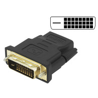 92-130 - Övergång DVI-hane till HDMI-hona