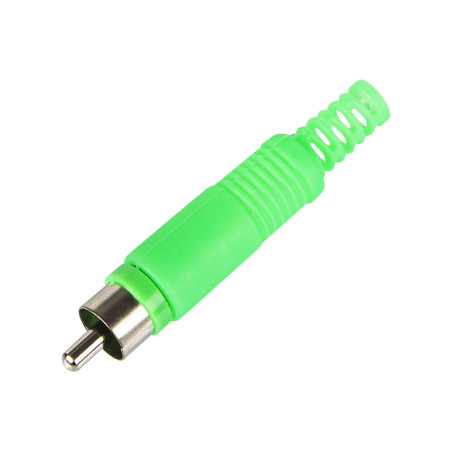 93-560- RCA-kontakt cinch grön HQ