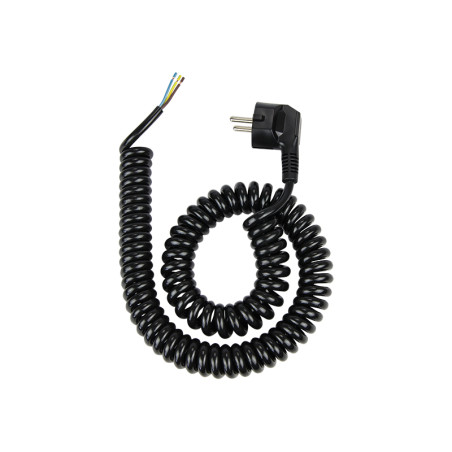 97-602- Anslutning s-3 3m 3x1,5 spiral | HandlaSmidigt.se
