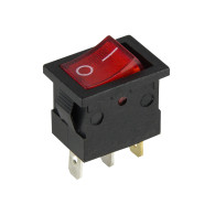 2404- Przełącznik mk1012c podświetlany czerwony 12v