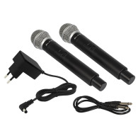 33-004- Mikrofon prm905 blow - trådlös - 2 mikrofoner