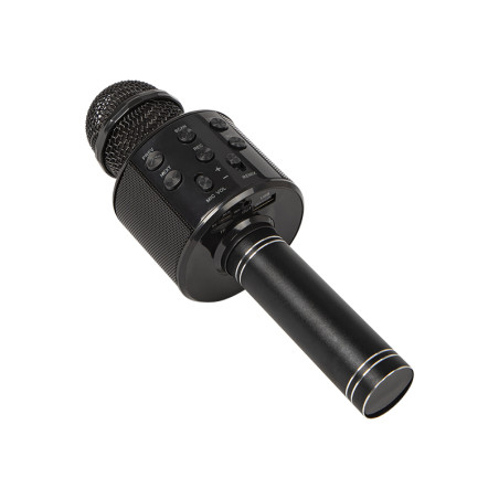 33-144- Mikrofon prm402 blow svart karaoke