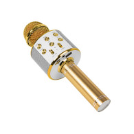 33-145- Mikrofon prm402 blow guld karaoke