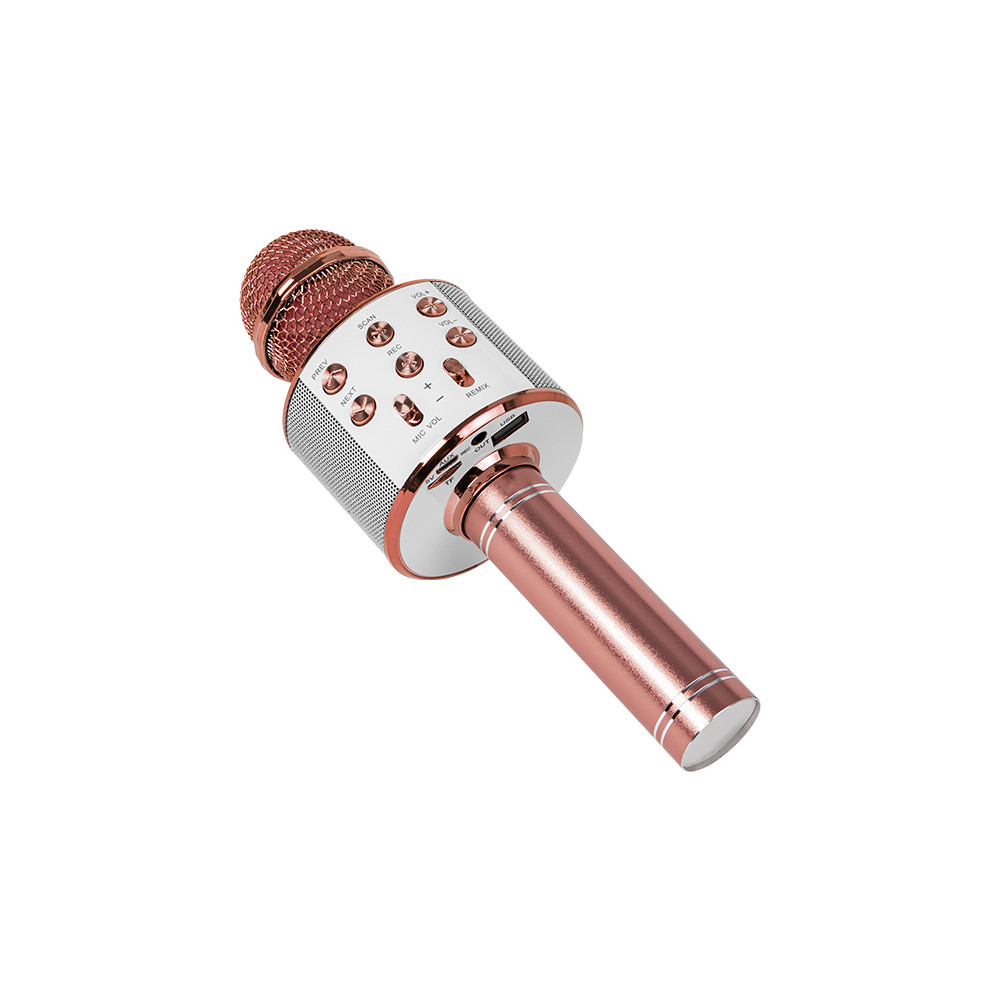 33-146- Mikrofon prm402 blow różowe złoto kara