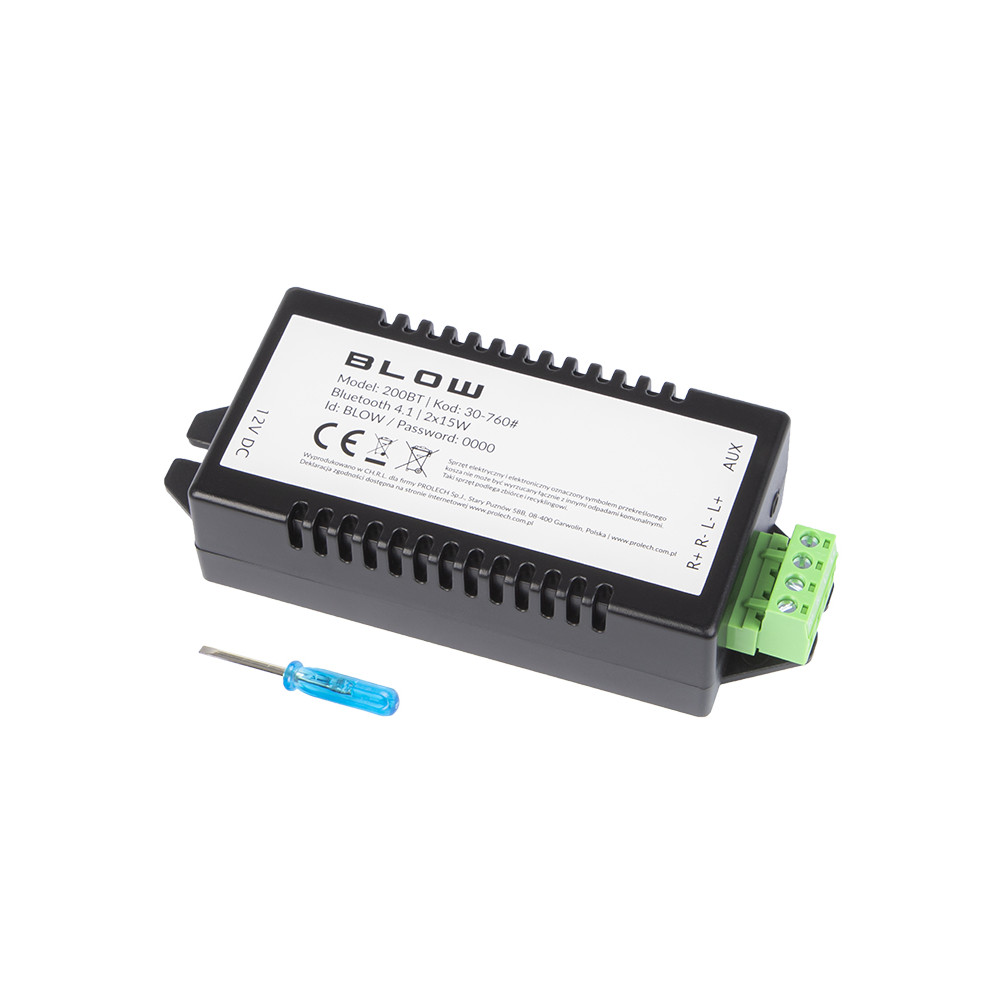 30-760- Bluetooth-ljudförstärkare 2x15w 30-760- Bluetooth-ljudförstärkare 2x15w