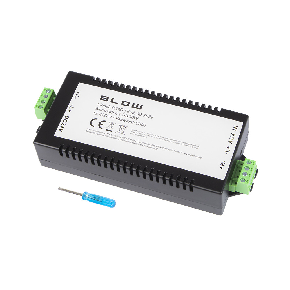 30-763- Bluetooth-ljudförstärkare 4x30w 30-763- Bluetooth-ljudförstärkare 4x30w