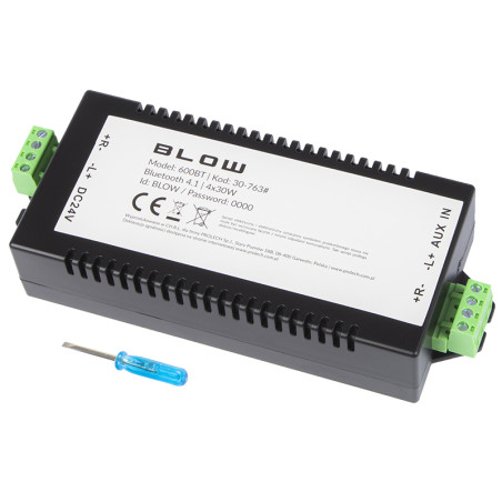 30-763- Bluetooth-ljudförstärkare 4x30w